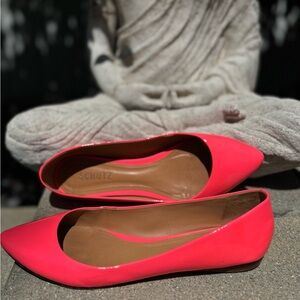Schutz Women's Pink Flats